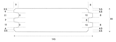 Product: 50 x 150 V Jointed Log | Profile: VJ LOG4