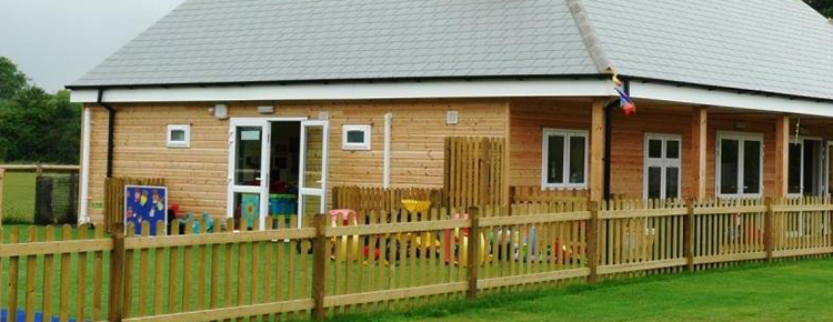 Playschool with Siberian Larch exterior