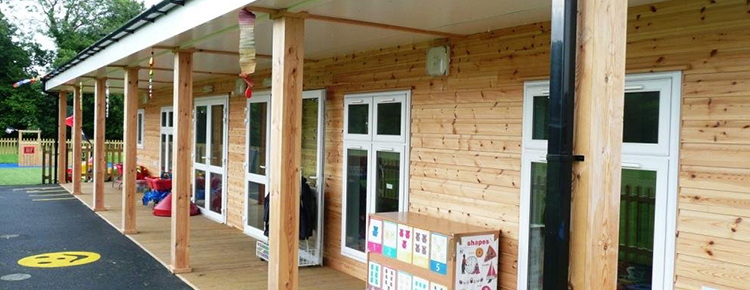 Playschool with Siberian Larch Cladding